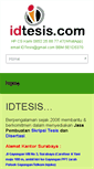 Mobile Screenshot of idtesis.com